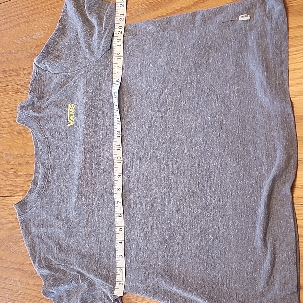 Vans Gray Womens T-Shirt - Picture 7 of 10